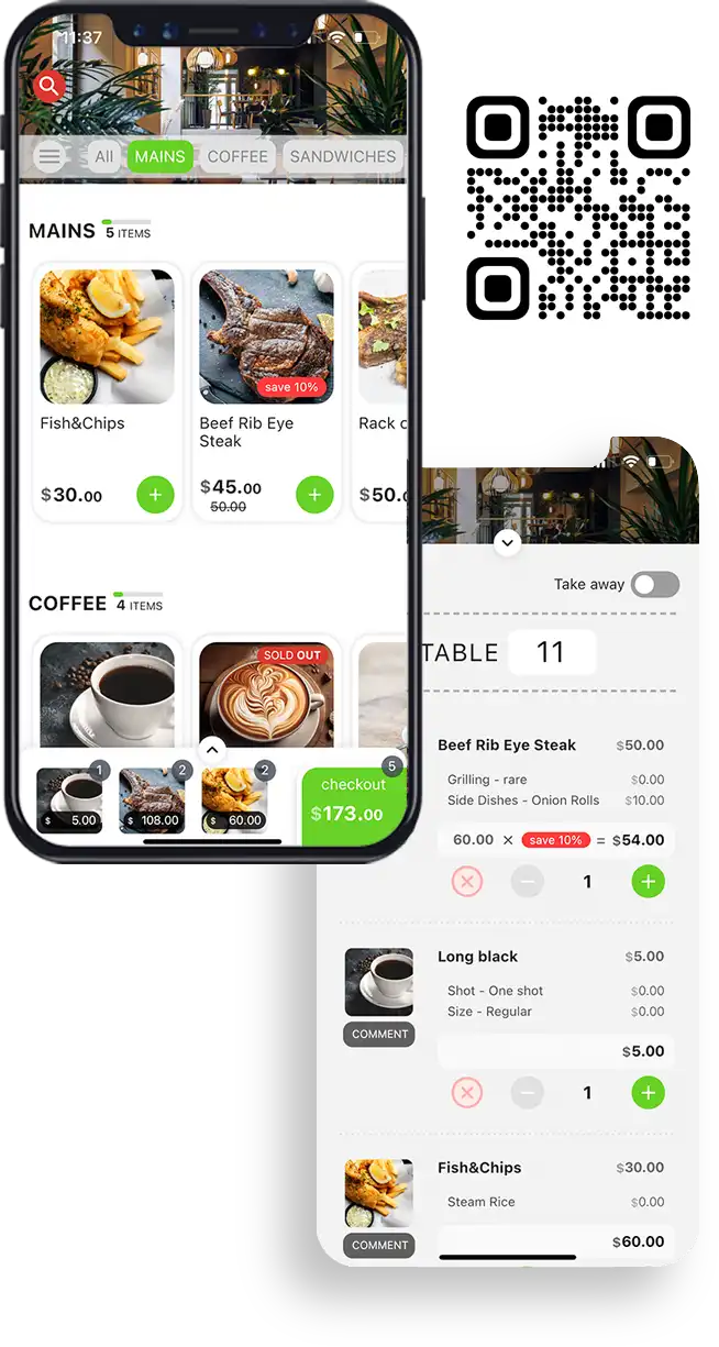 App screen